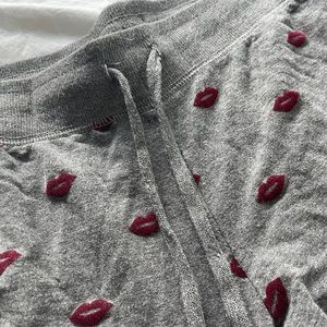 PJ Salvage Kiss Lips Pajama/sweats bottoms